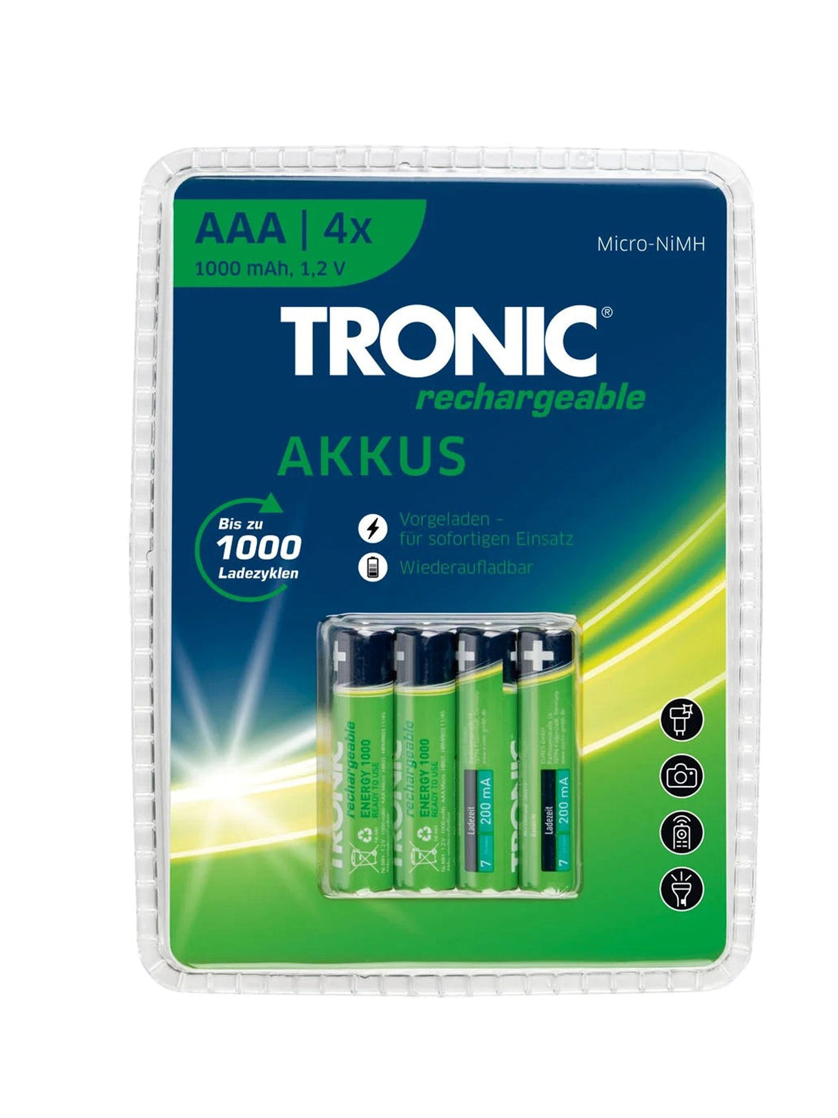 Image for Rechargeable Ni-Mh Batteries Set