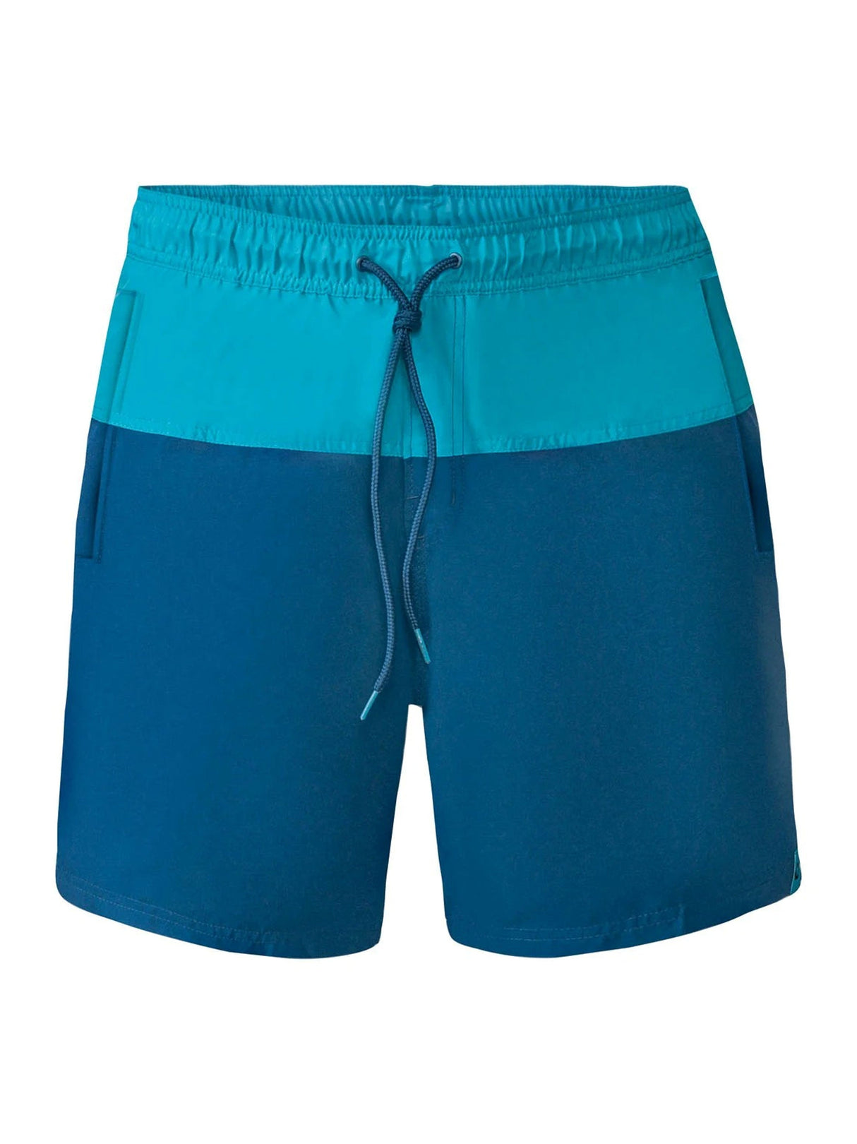 Image for Men's Colorblocked Swim Trunks,Blue