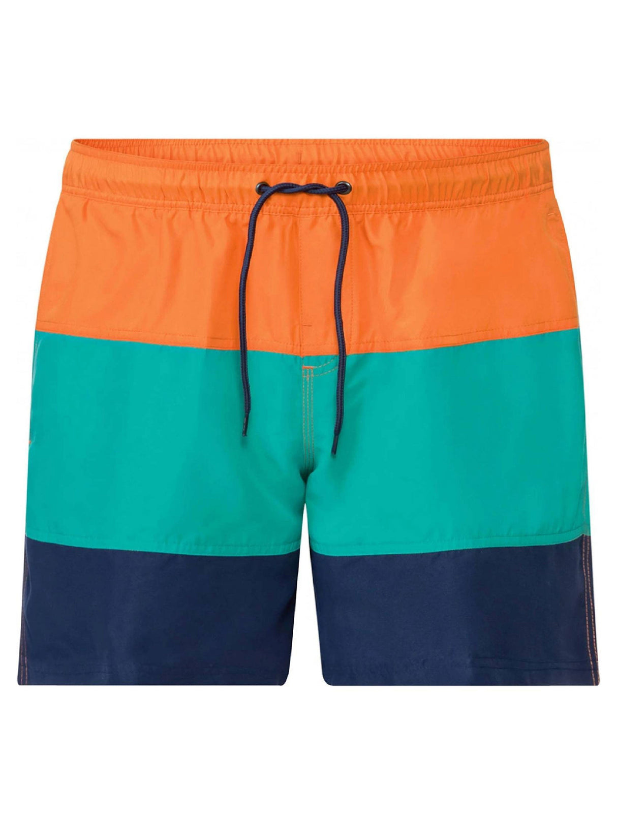 Image for Men's Colorblocked Swim Trunks,Multi