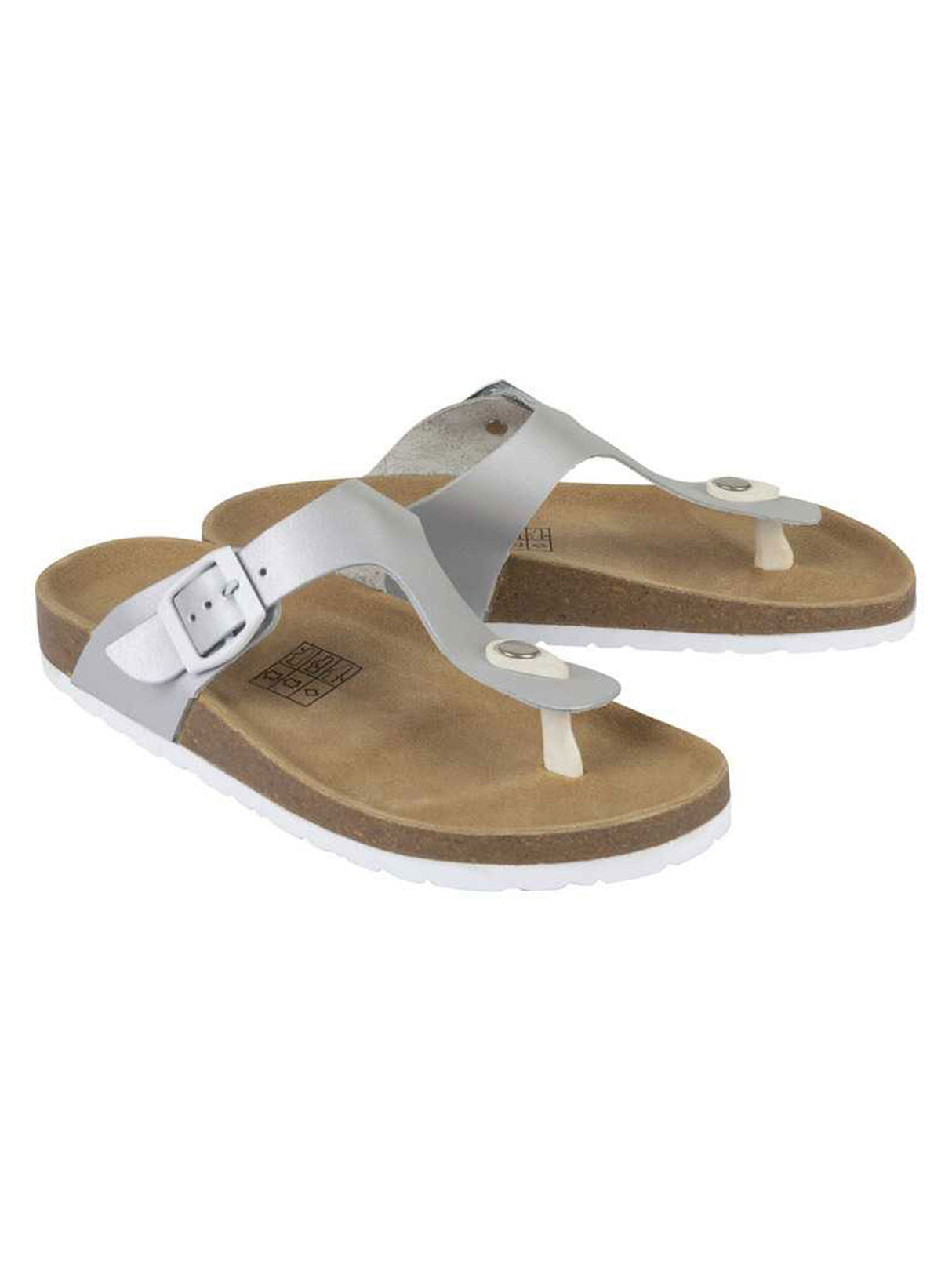 Image for Women's Textured Sandals,Silver