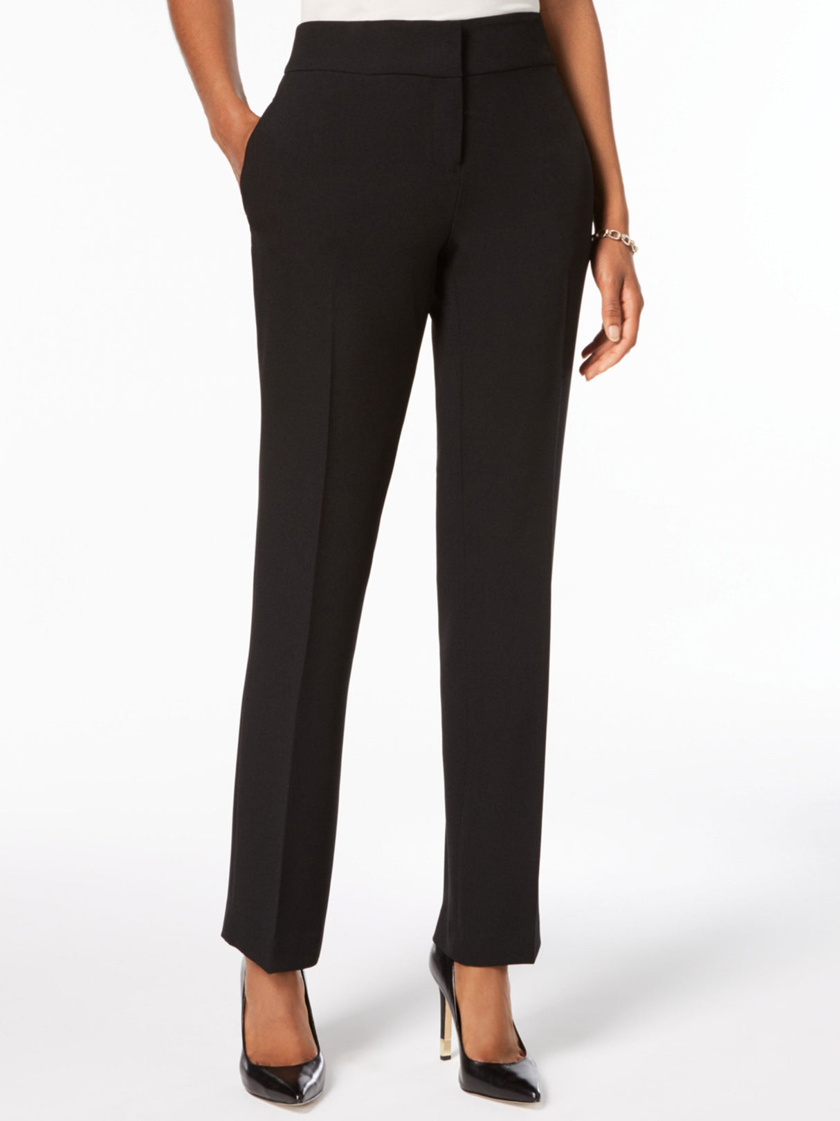 Image for Women's Plain Classic Pants,Black