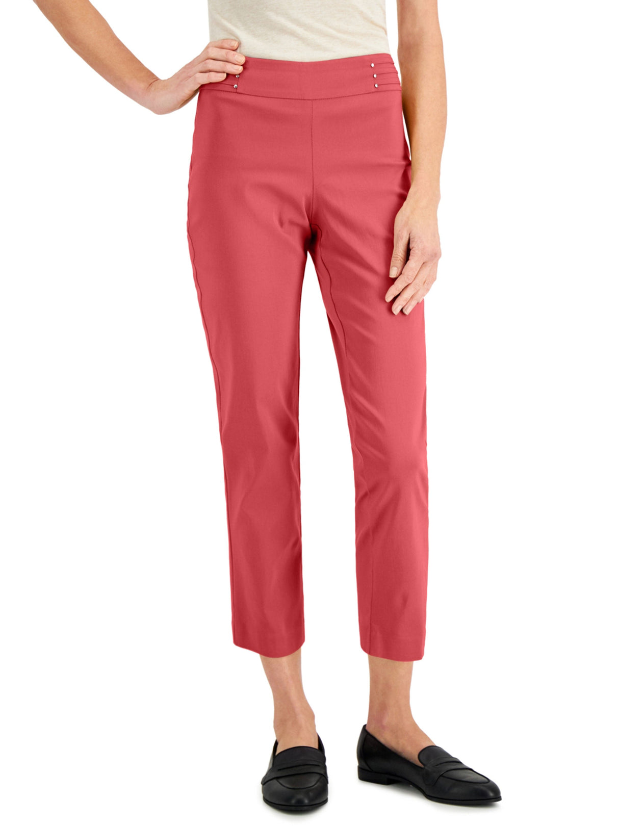 Image for Women's Plain Cropped Pants,Dark Peach