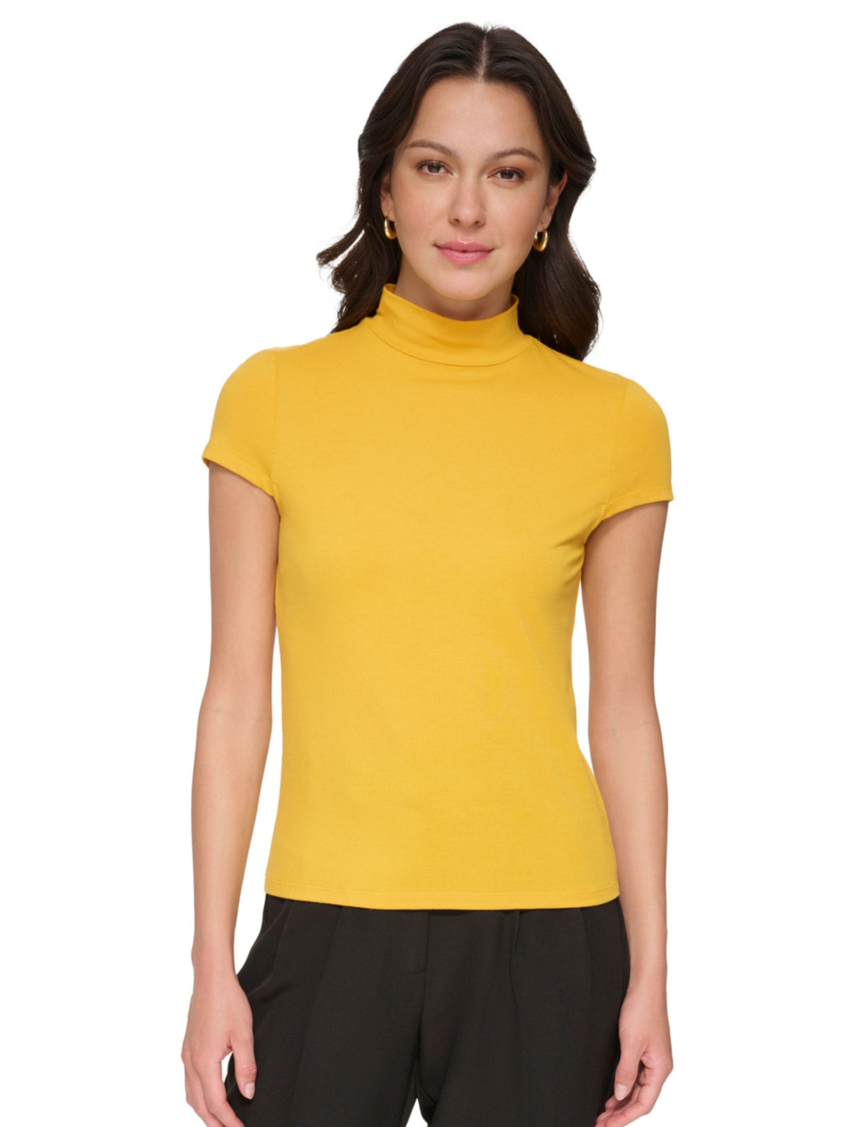Image for Women's Plain T-Shirt,Yellow