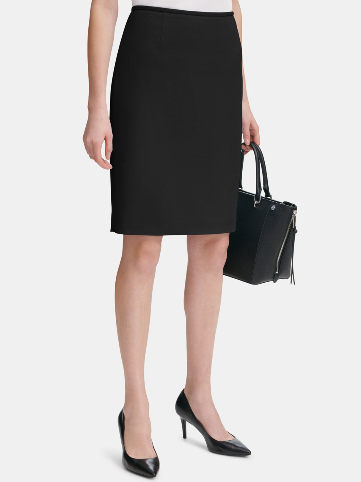 Image for Women's Plain Skirt,Black