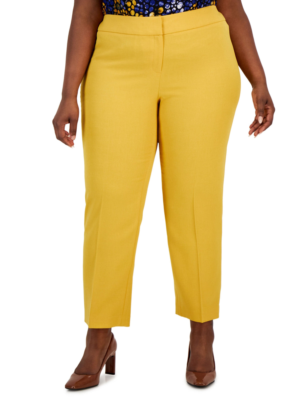 Image for Women's Plain Classic Pants,Yellow