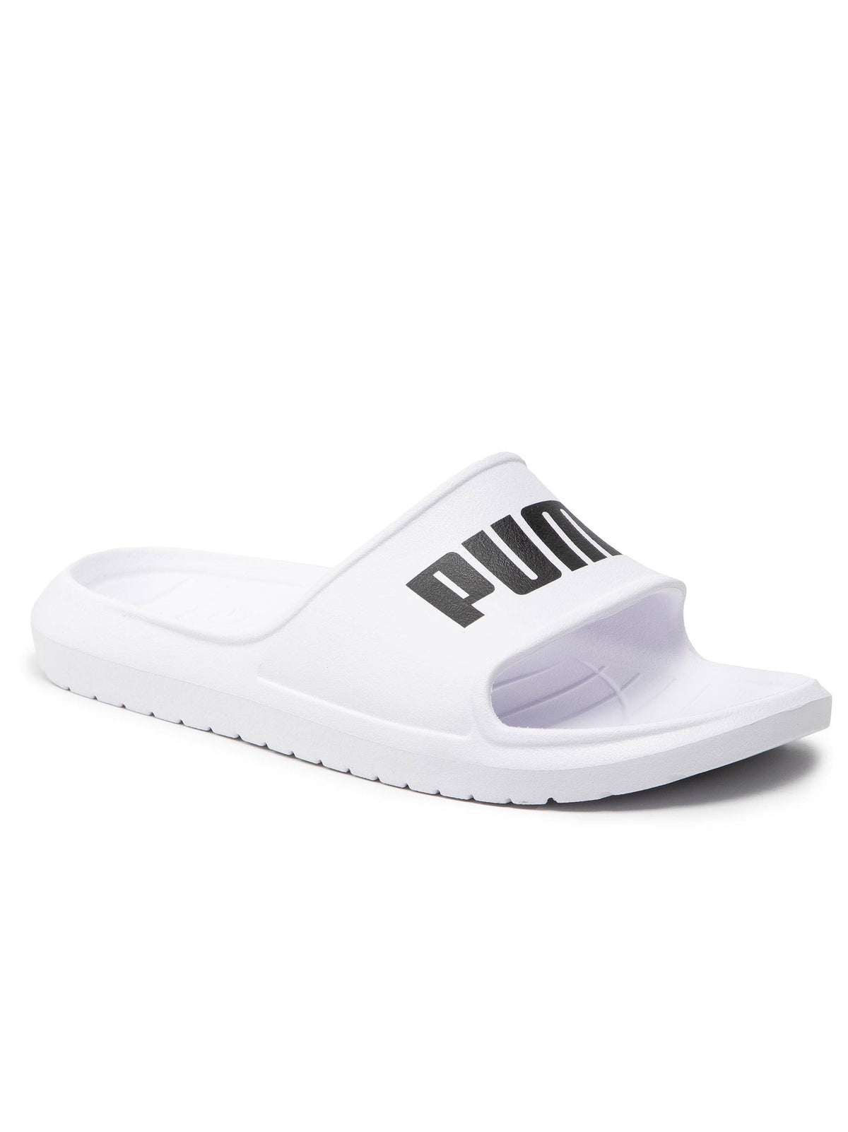 Image for Men's Brand Logo Printed Slippers,White