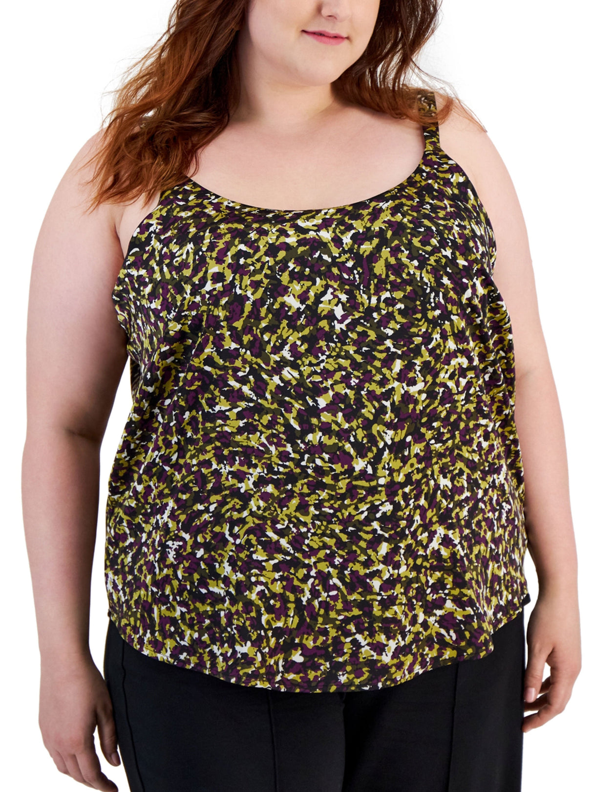 Image for Women's Printed Tank Top,Multi