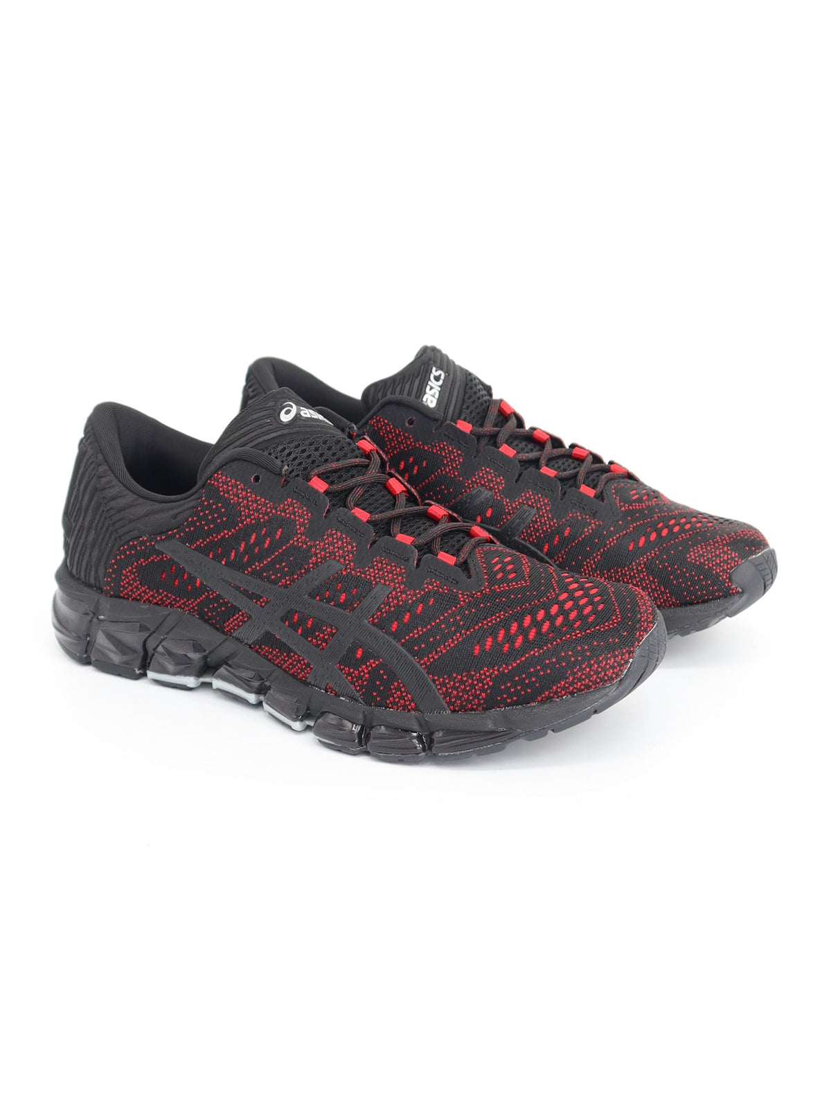 Image for Women's Textured Trainers,Black/Red