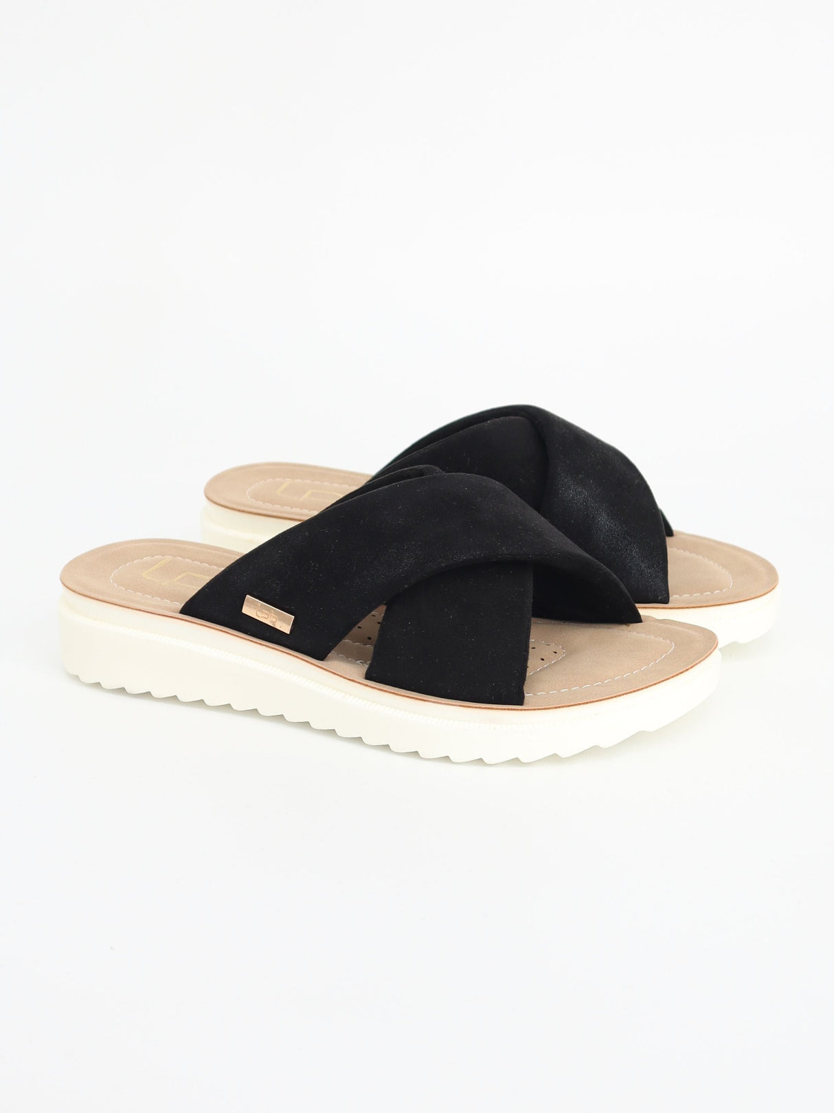 Image for Women's Plain Sandals,Black