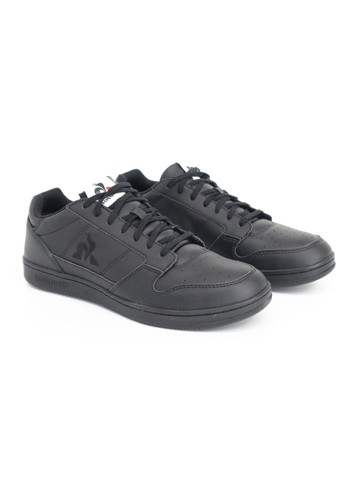 Image for Men's Brand Logo Embroidered Sneakers,Black
