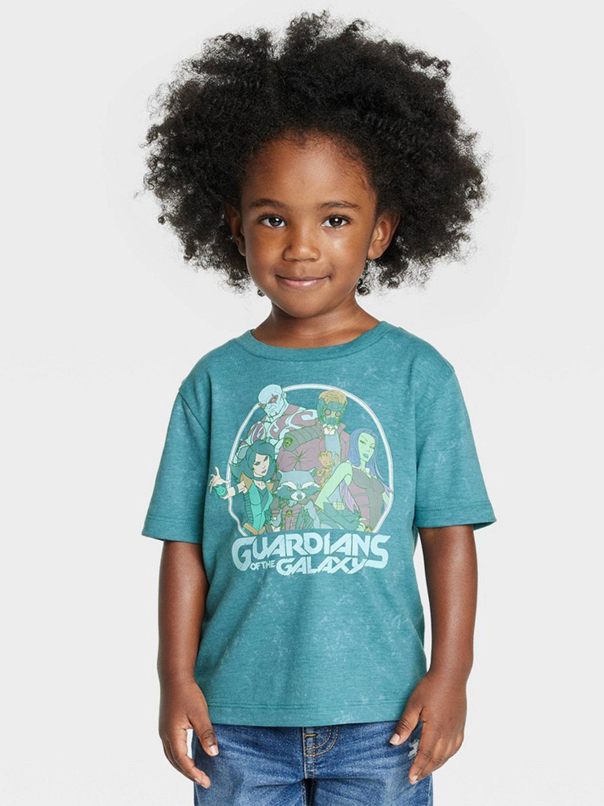 Image for Kids Boy's Graphic Printed T-Shirt,Teal