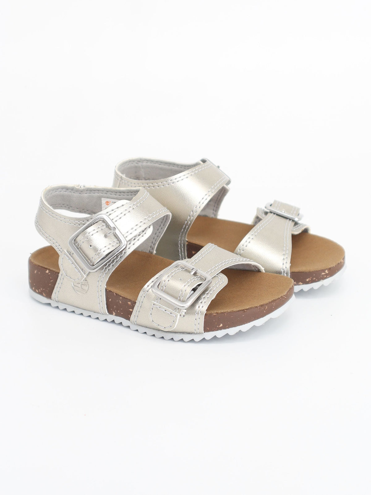 Image for Kids Girl's Plain Sandals,Silver