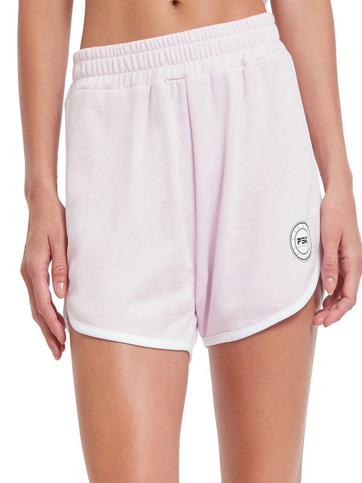 Image for Women's Brand Logo Printed Sport Shorts,Pink