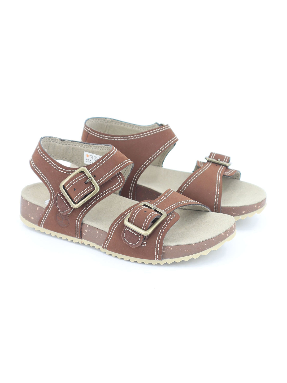 Image for Kids Boy's Plain Sandals,Brown