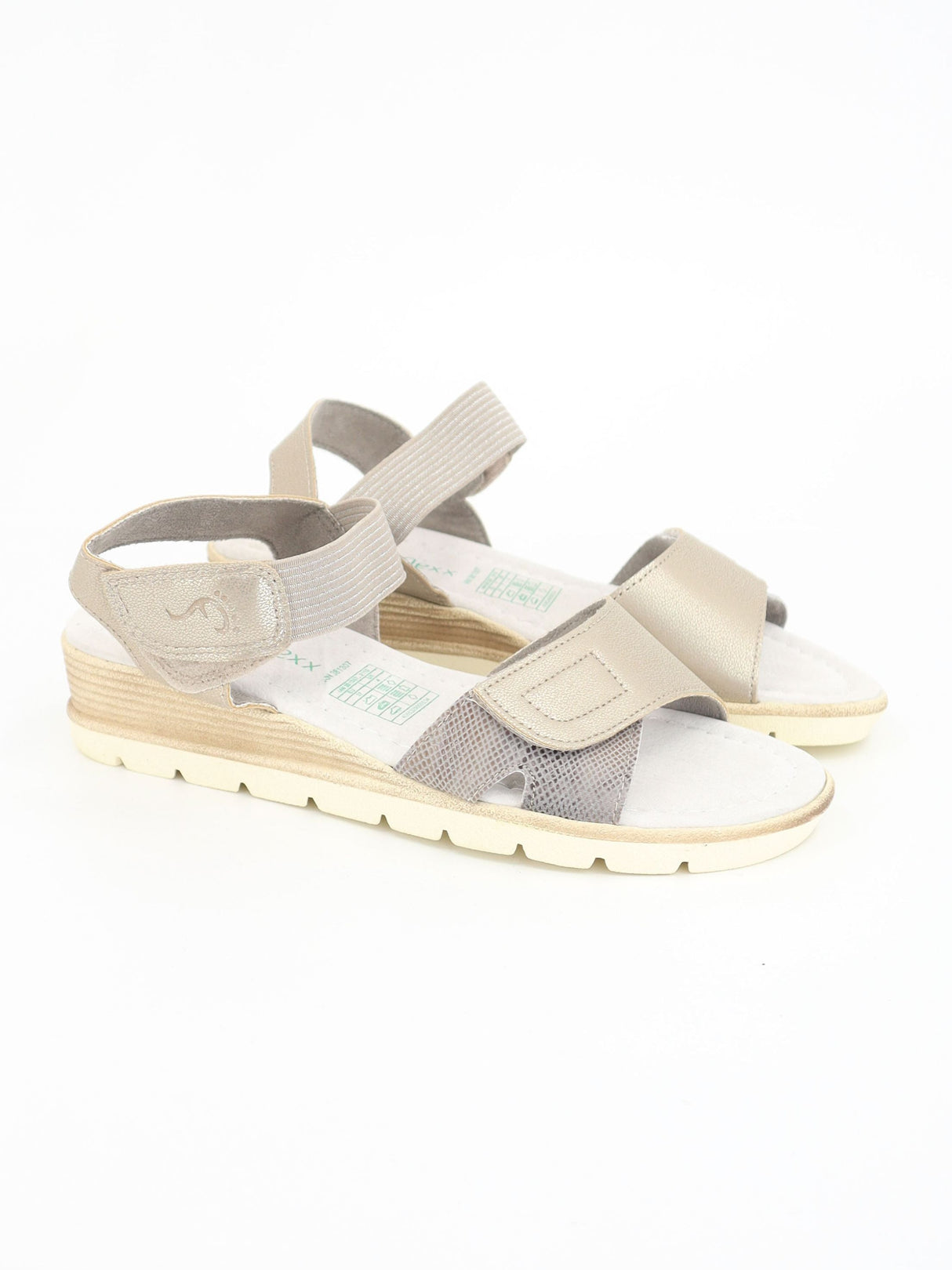 Image for Women's Plain Sandals,Silver