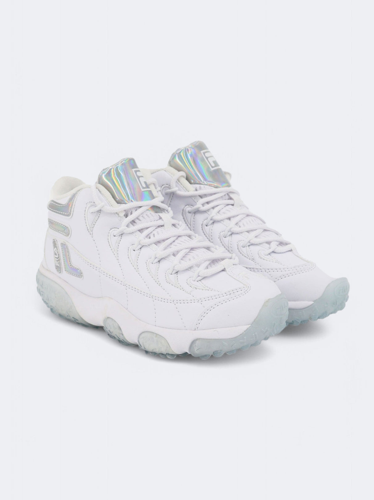 Image for Kids Girl's High Sneakers,White