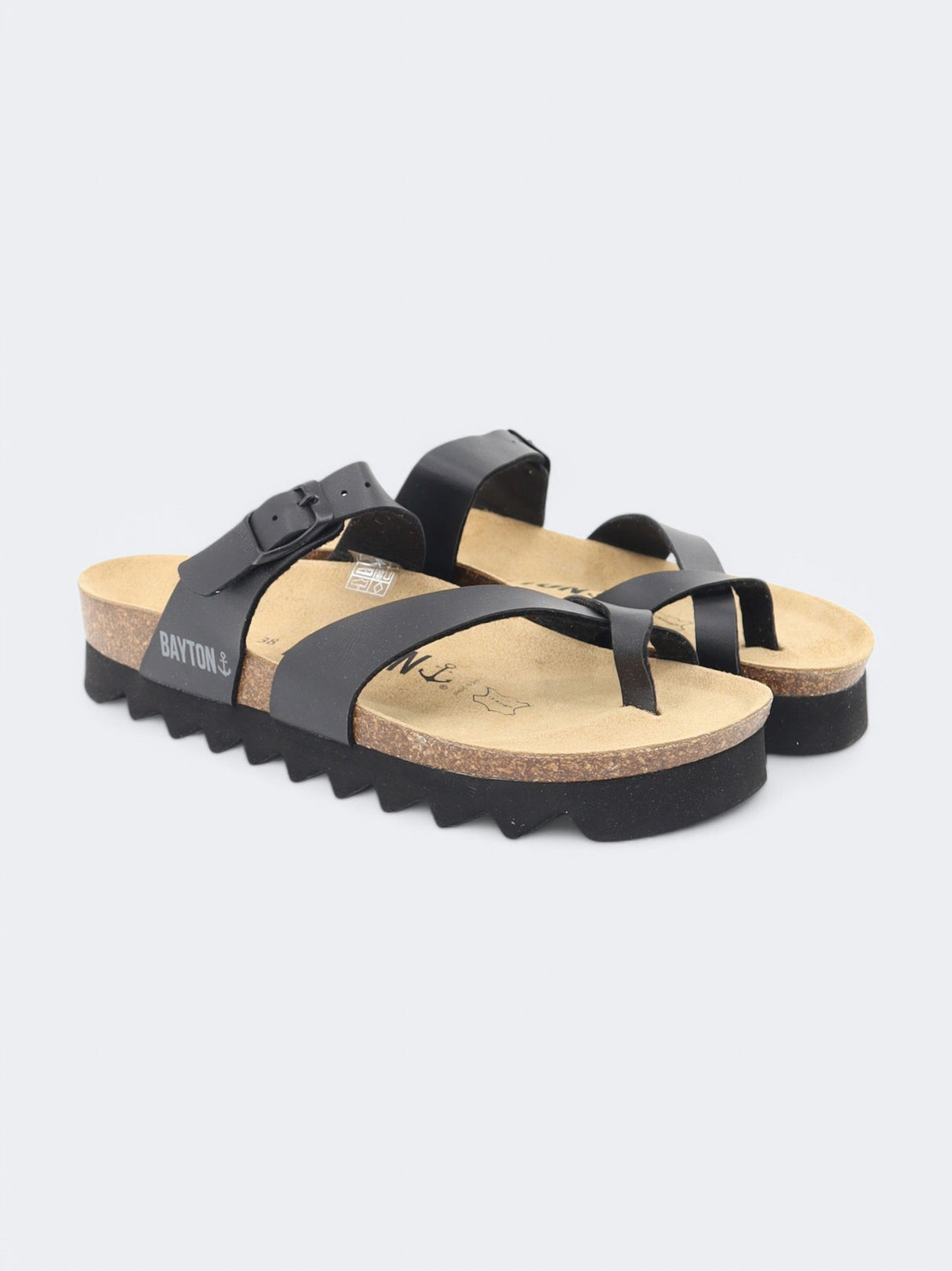Image for Women's Plain Sandals,Black