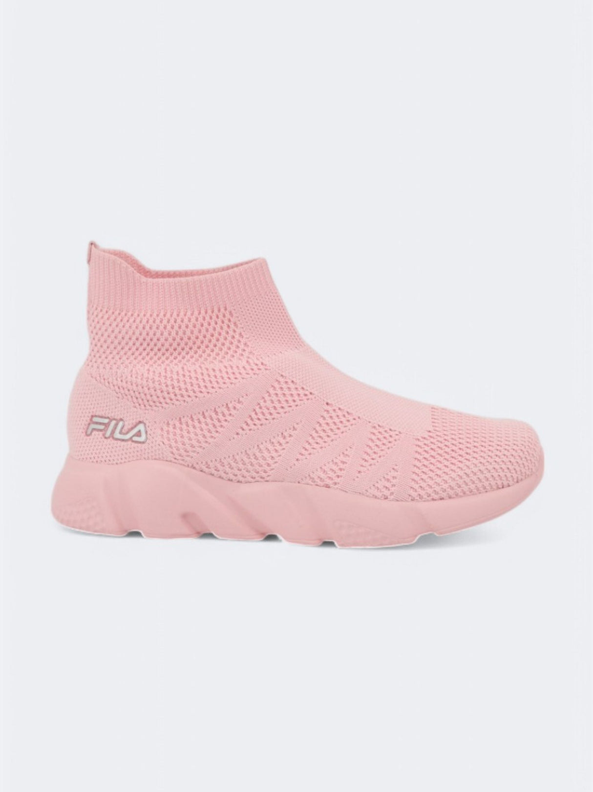 Image for Kids Girl's Plain High Trainers,Pink