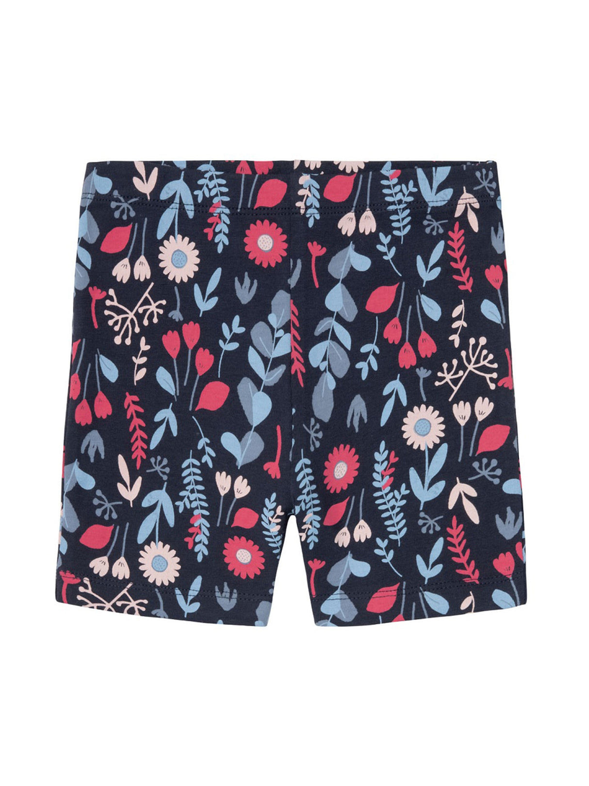 Image for Kids Girl's Floral Printed Sport Shorts,Navy