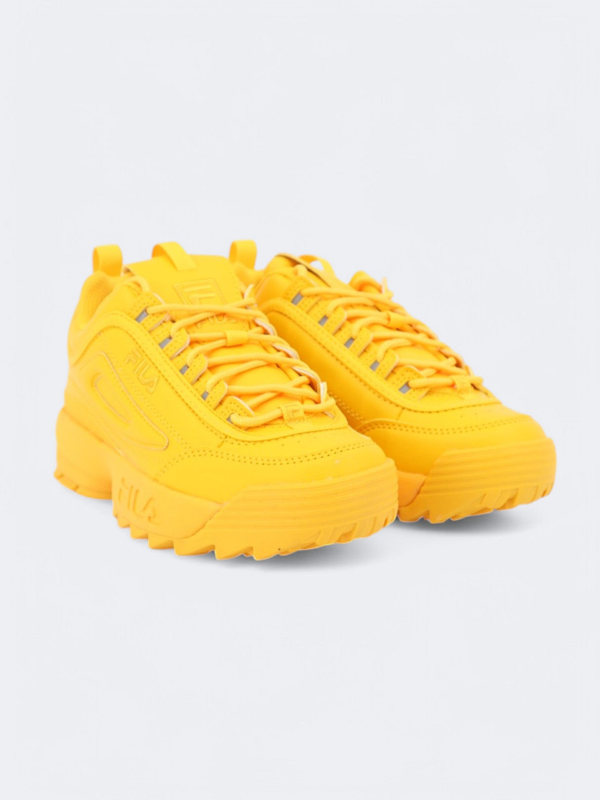 Image for Kids Girl's Textured Sneakers,Yellow