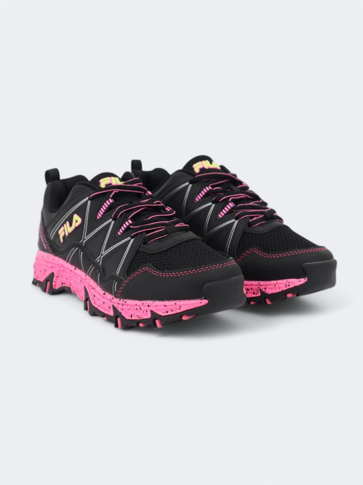 Image for Kids Girl's Printed Hiking Shoes,Black