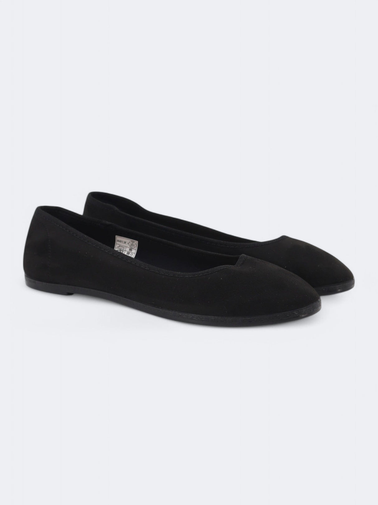 Image for Women's Plain Ballerinas,Black