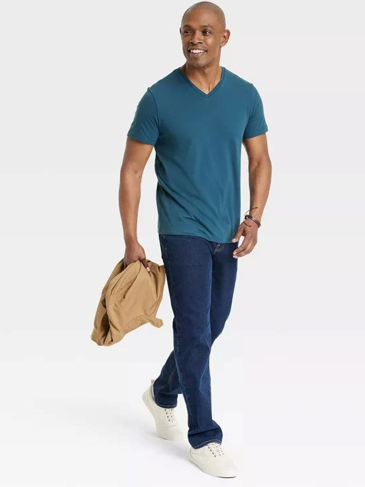 Image for Men's Plain T-Shirt,Teal