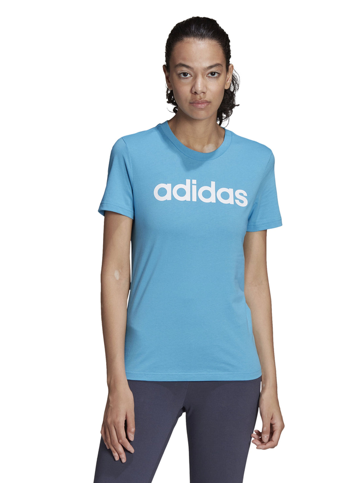 Image for Women's Printed T-Shirt,Blue