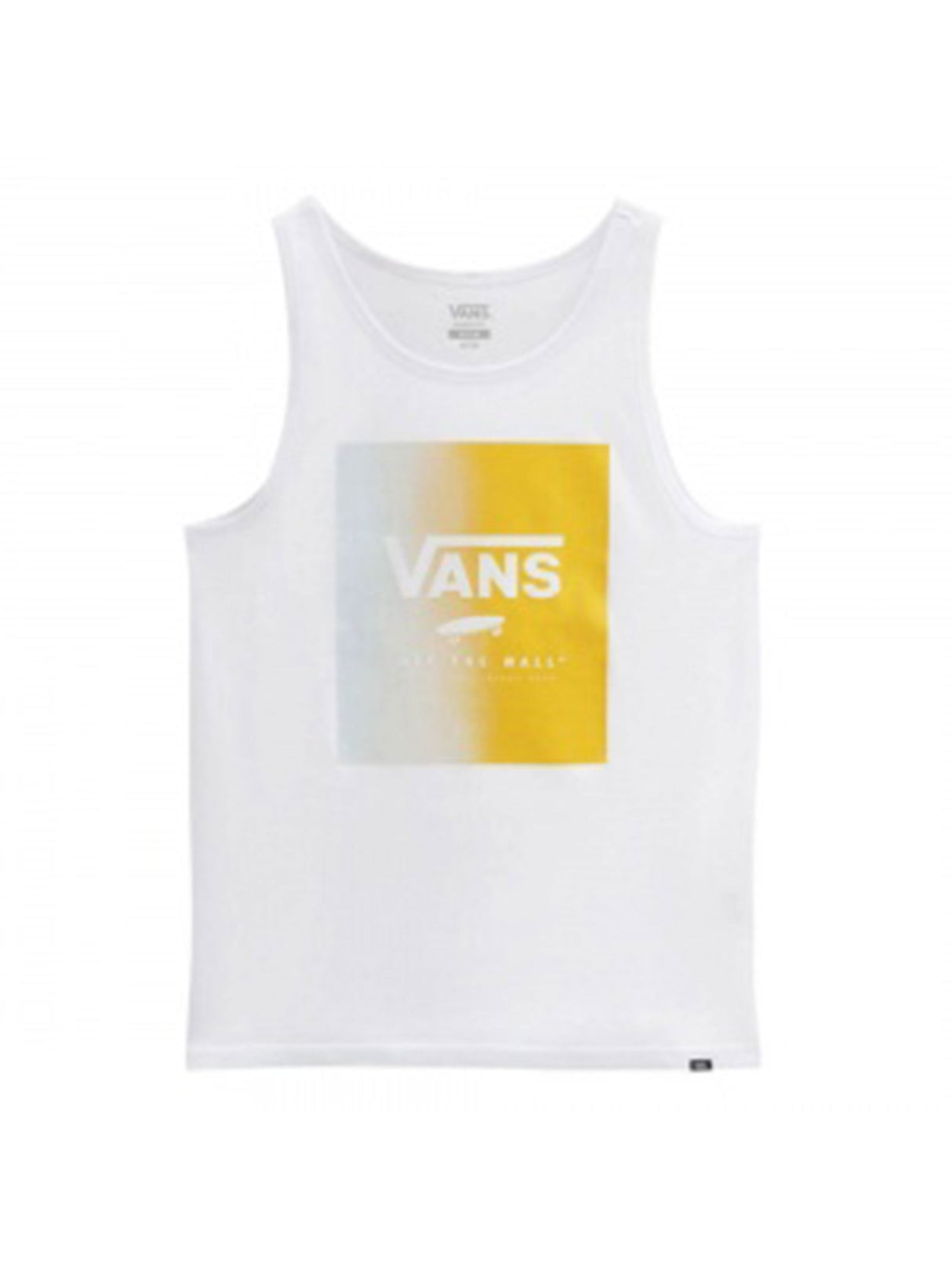 Image for Men's Printed Tank Top,White