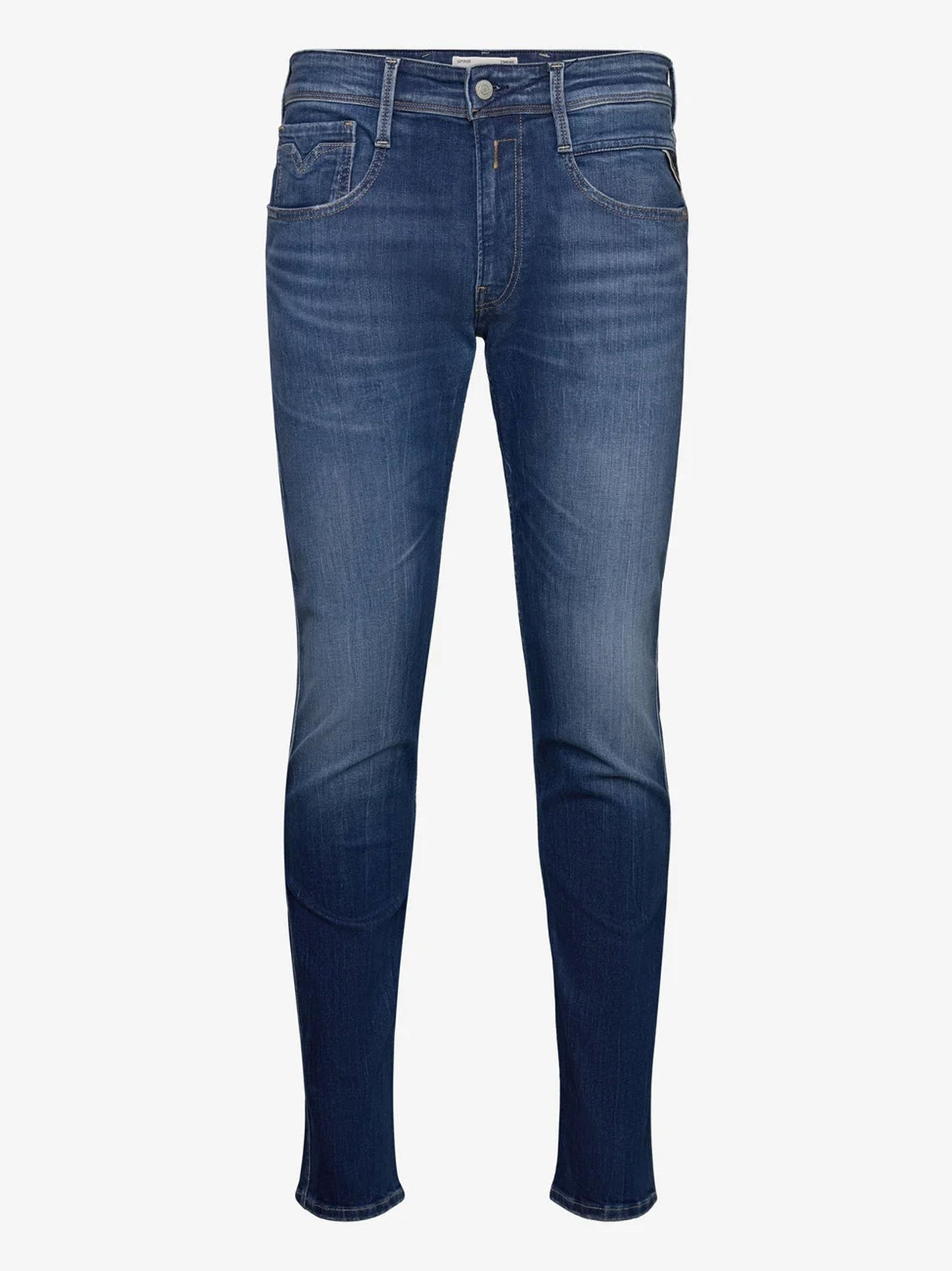 Image for Men's Washed Jeans,Blue