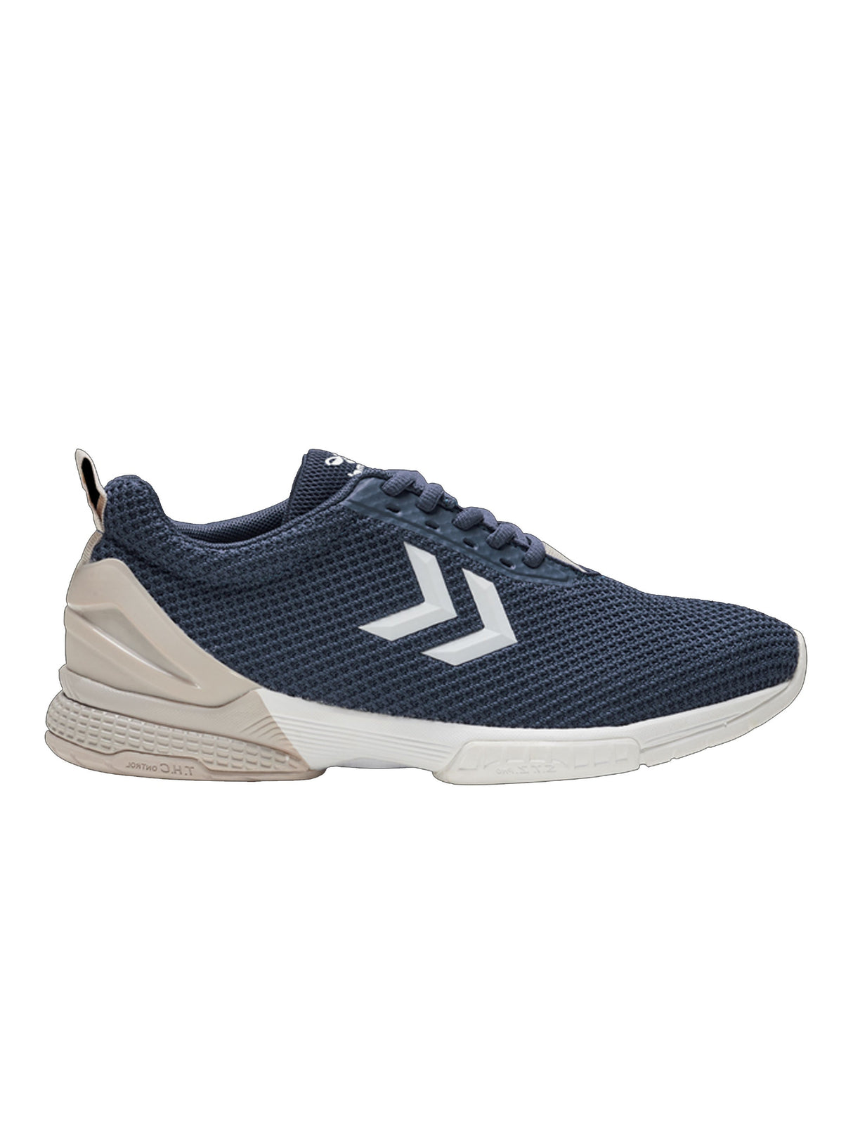 Image for Men's Brand Logo Printed Trainers,Blue