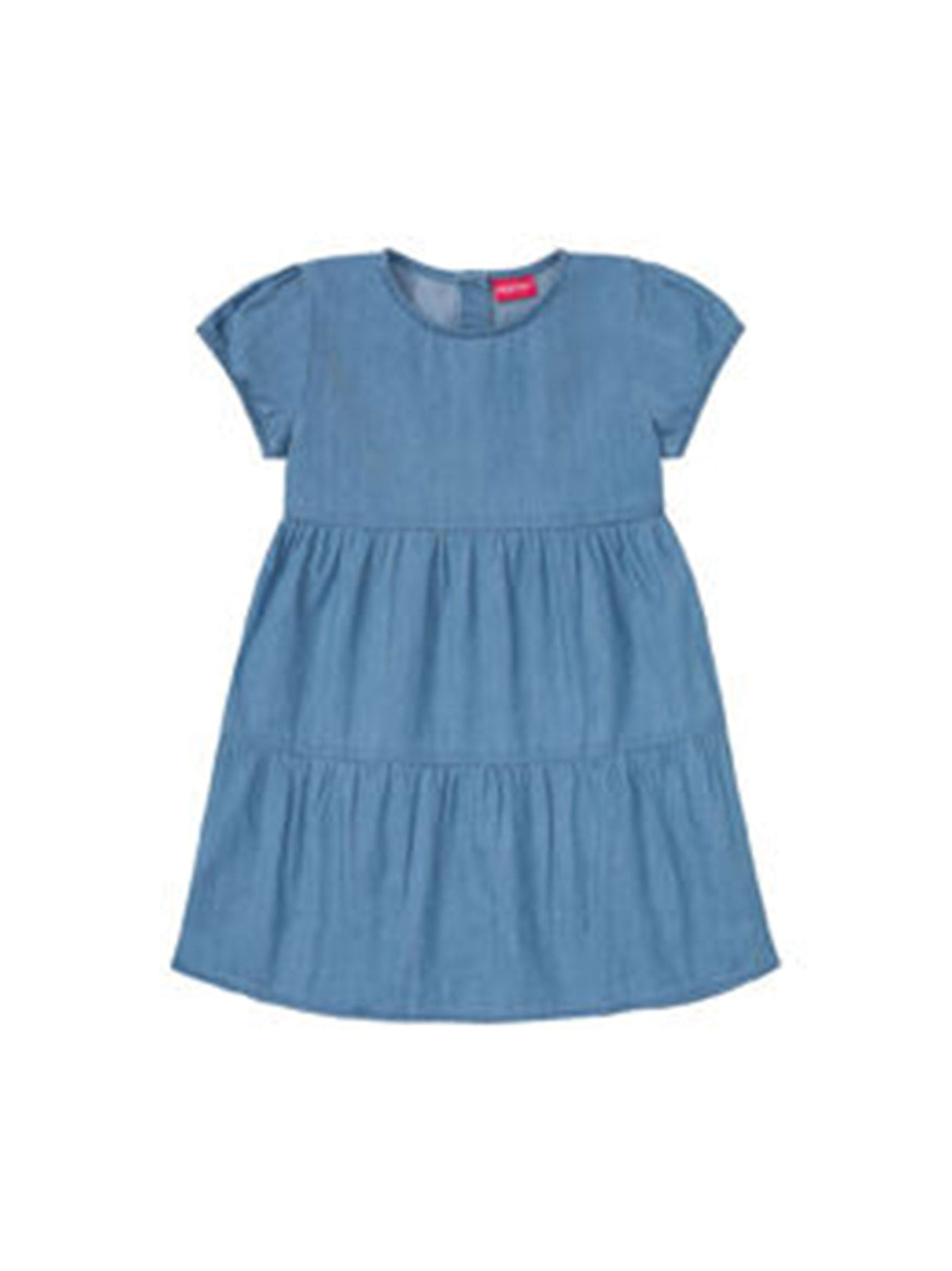 Image for Kids Girl's Tiered Dress,Blue