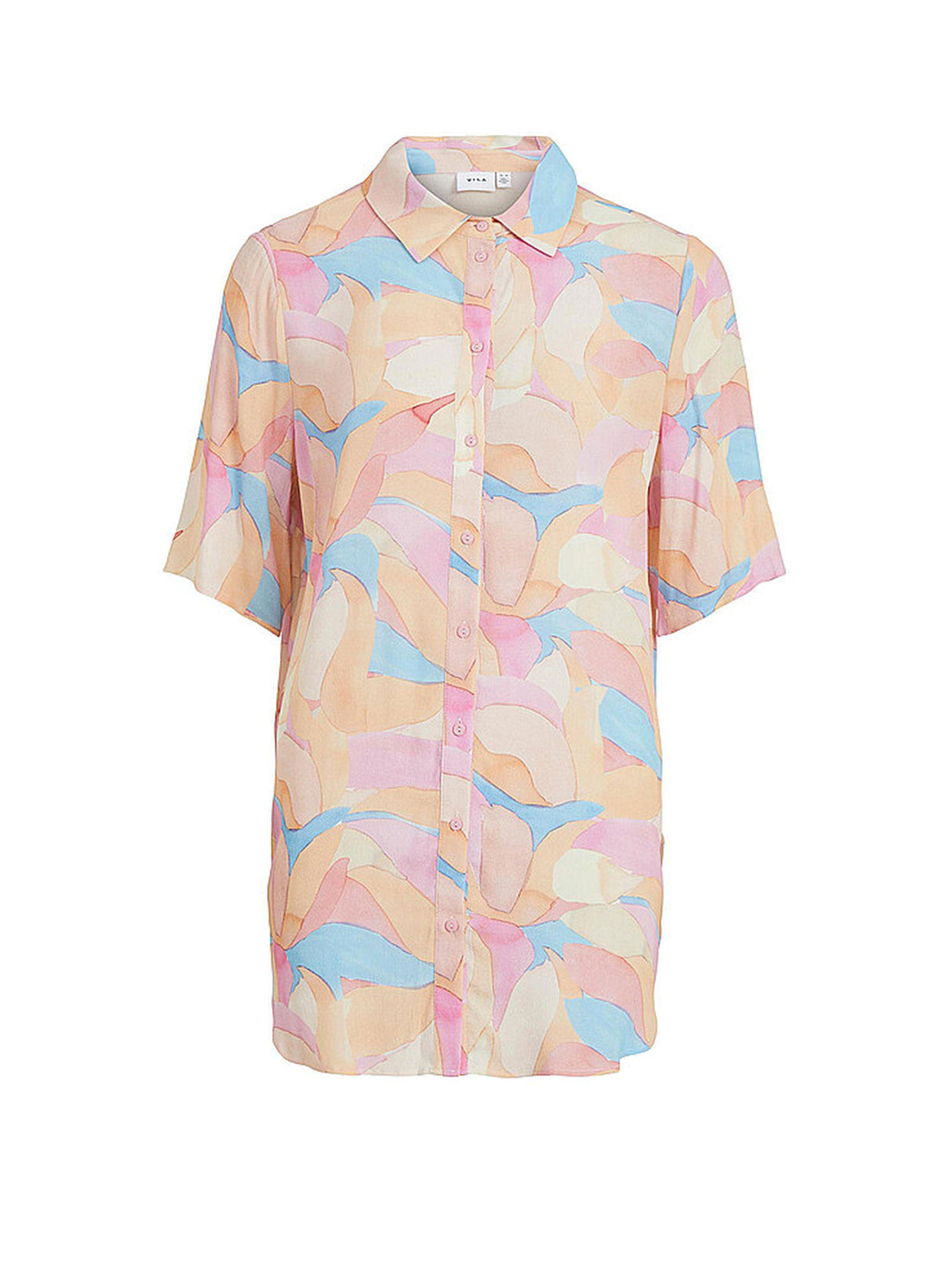 Image for Women's Printed Buttons Down Shirt,Multi