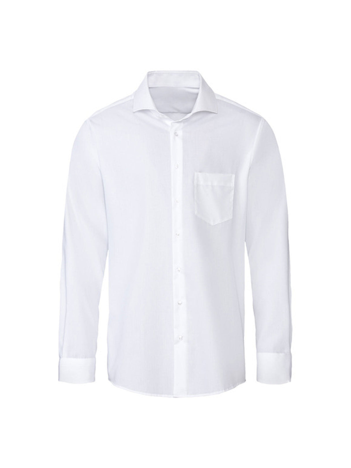 Image for Men's Plain Buttons Down Shirt,White