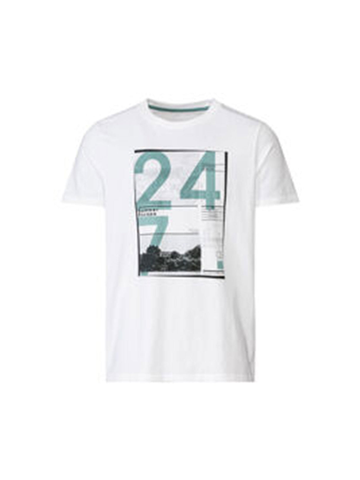 Image for Men's Printed T-Shirt,White
