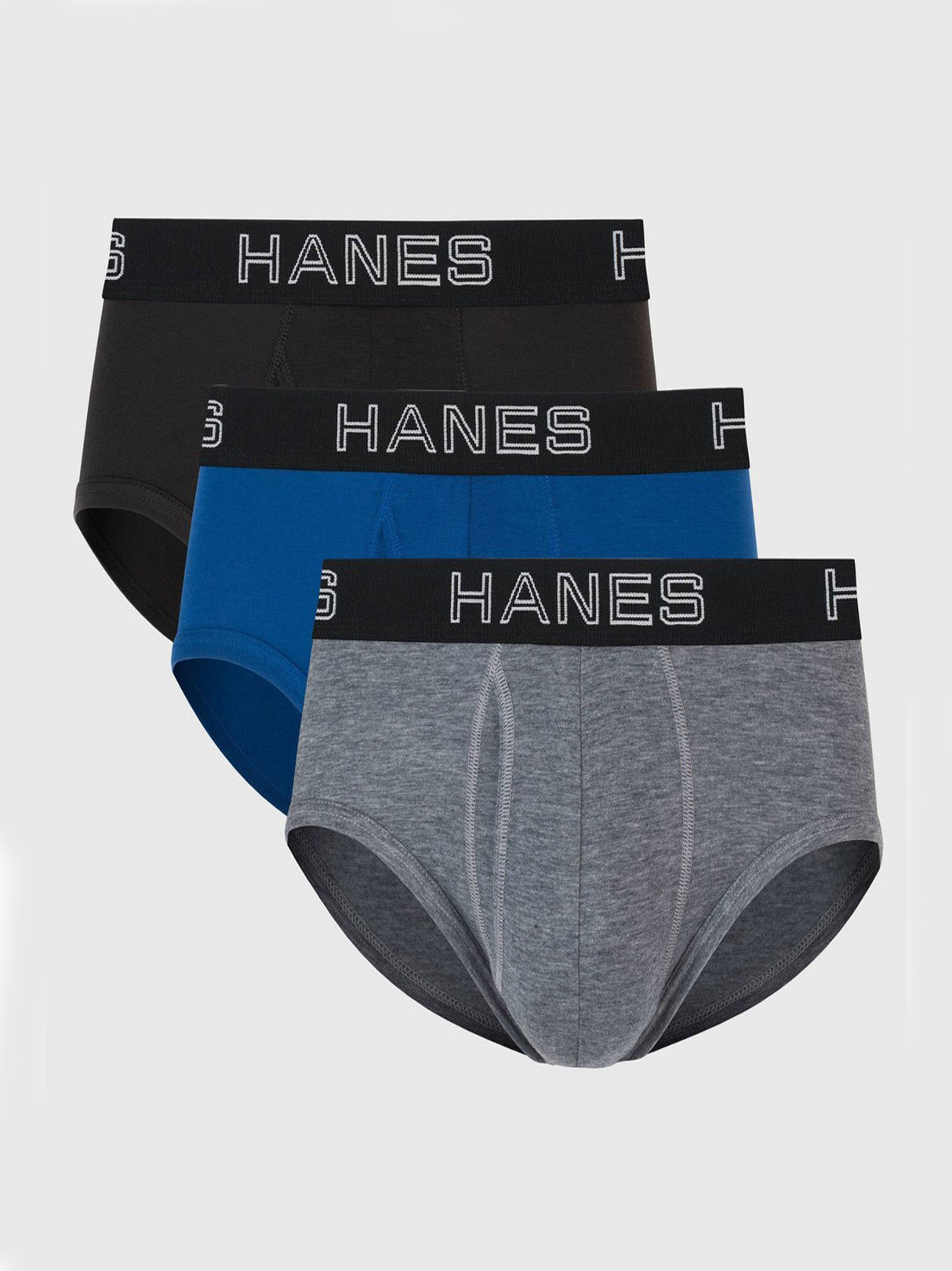 Image for Men's 3 Pcs Plain Boxers Set,Multi