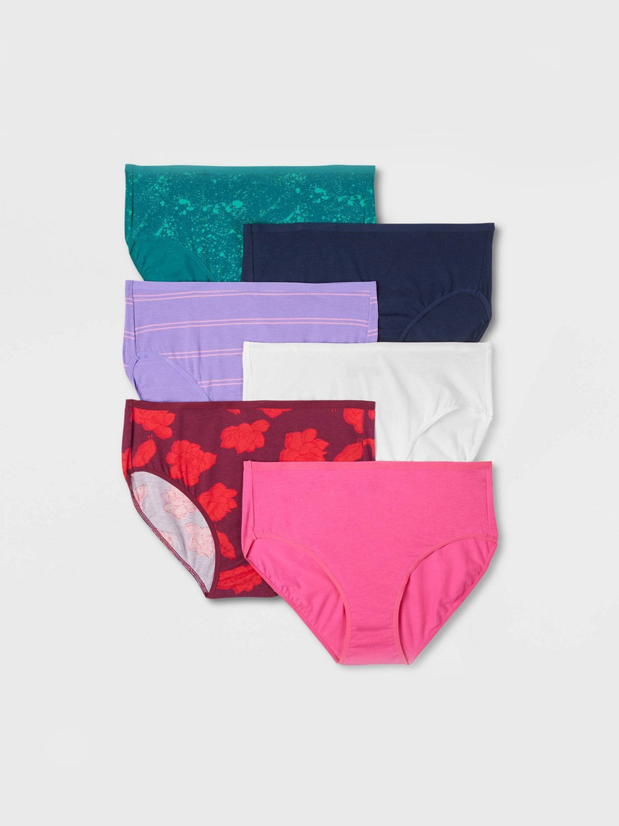 Image for Women's 6 Pcs Briefs Set,Multi