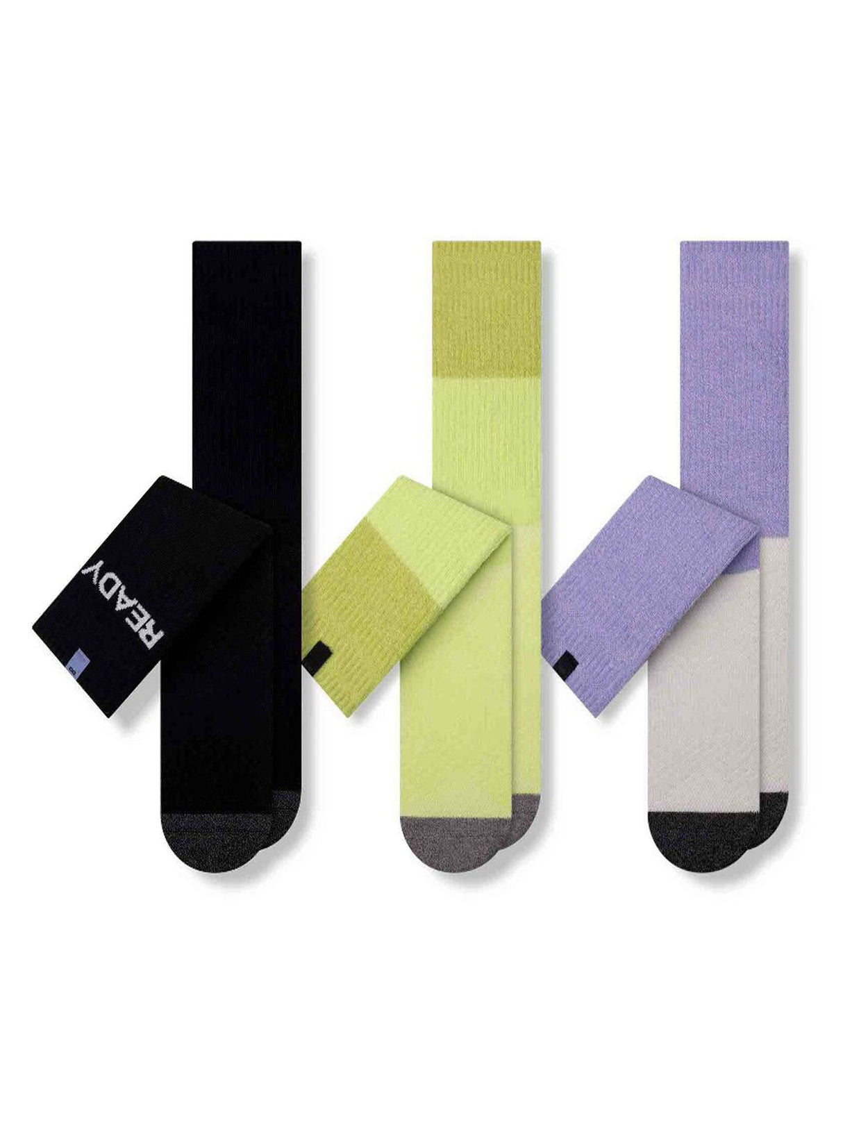 Image for Men's 3 Pcs Long Socks,Multi