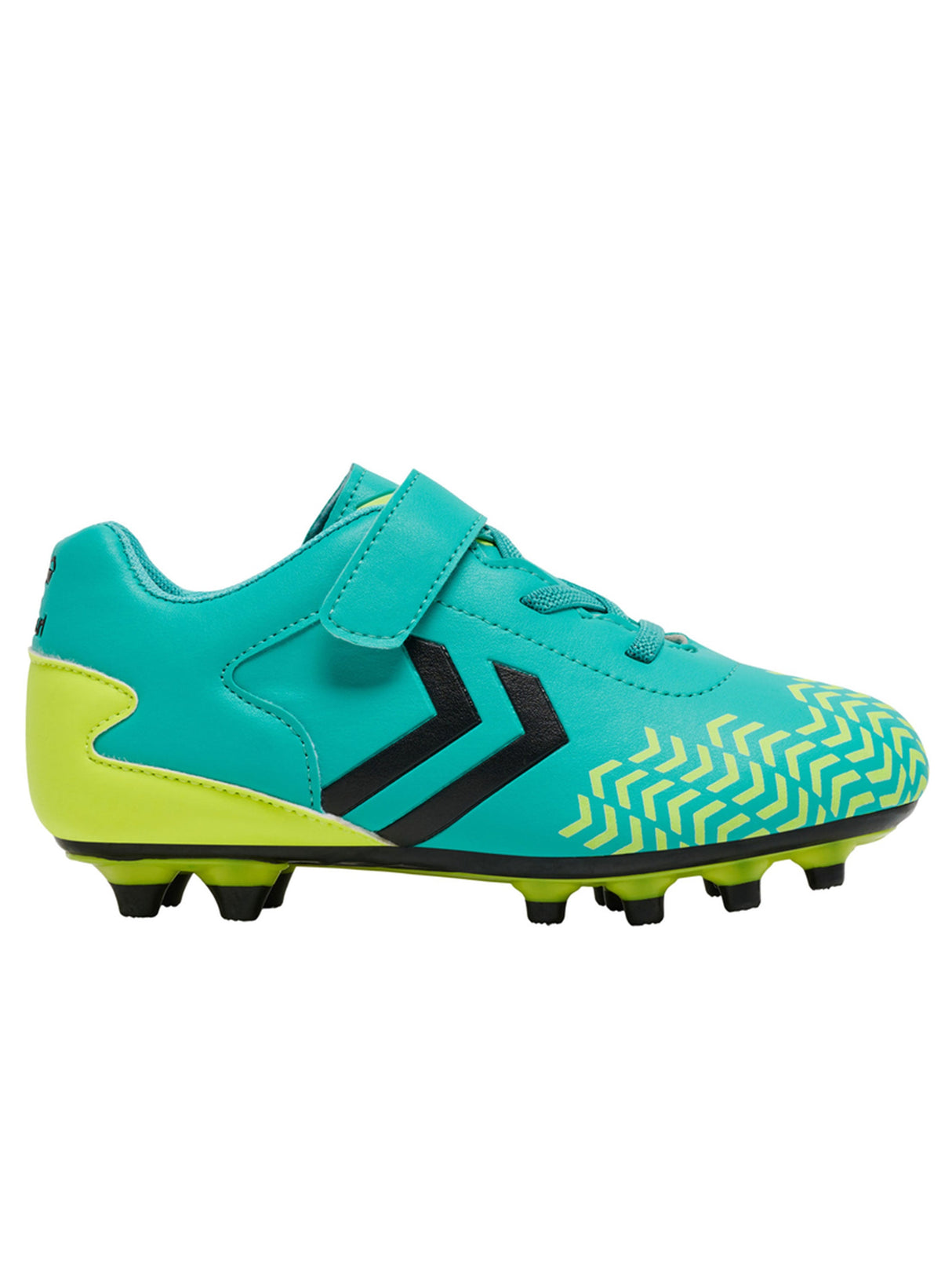 Image for Kids Boy's Printed Football Shoes,Aqua/Yellow