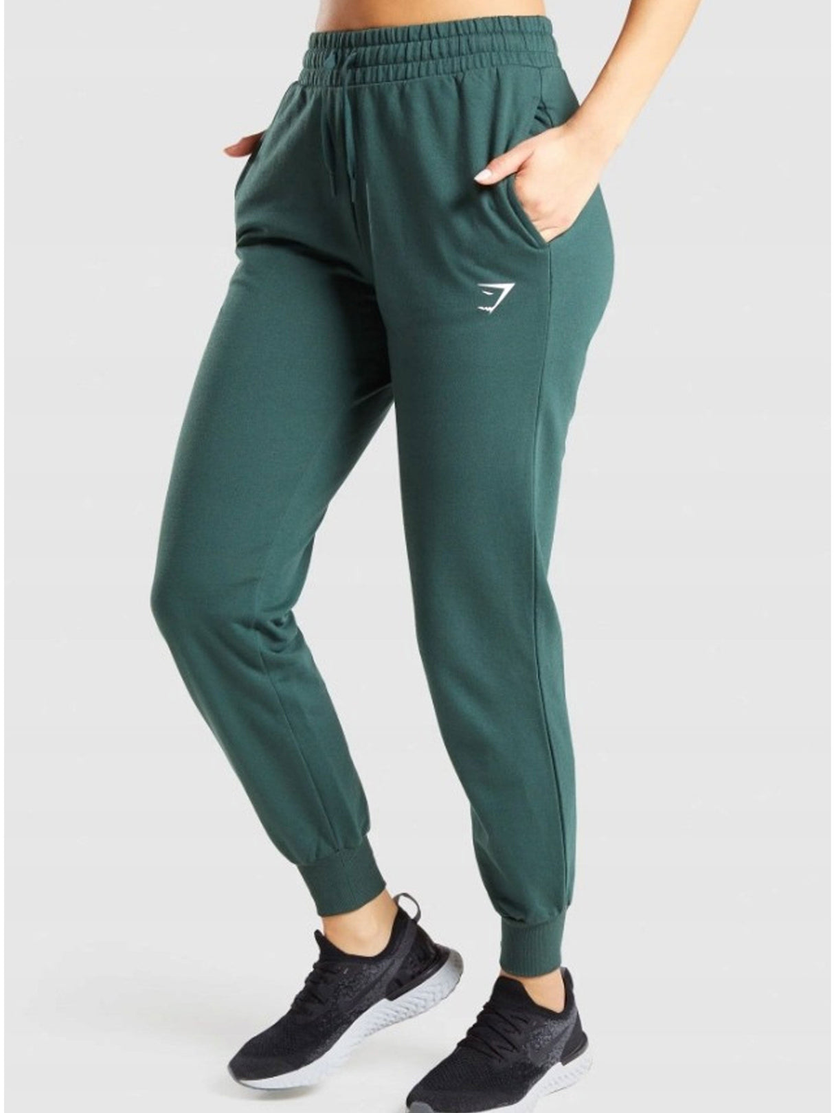 Image for Women's Brand Logo Printed Sweatpants,Dark Green