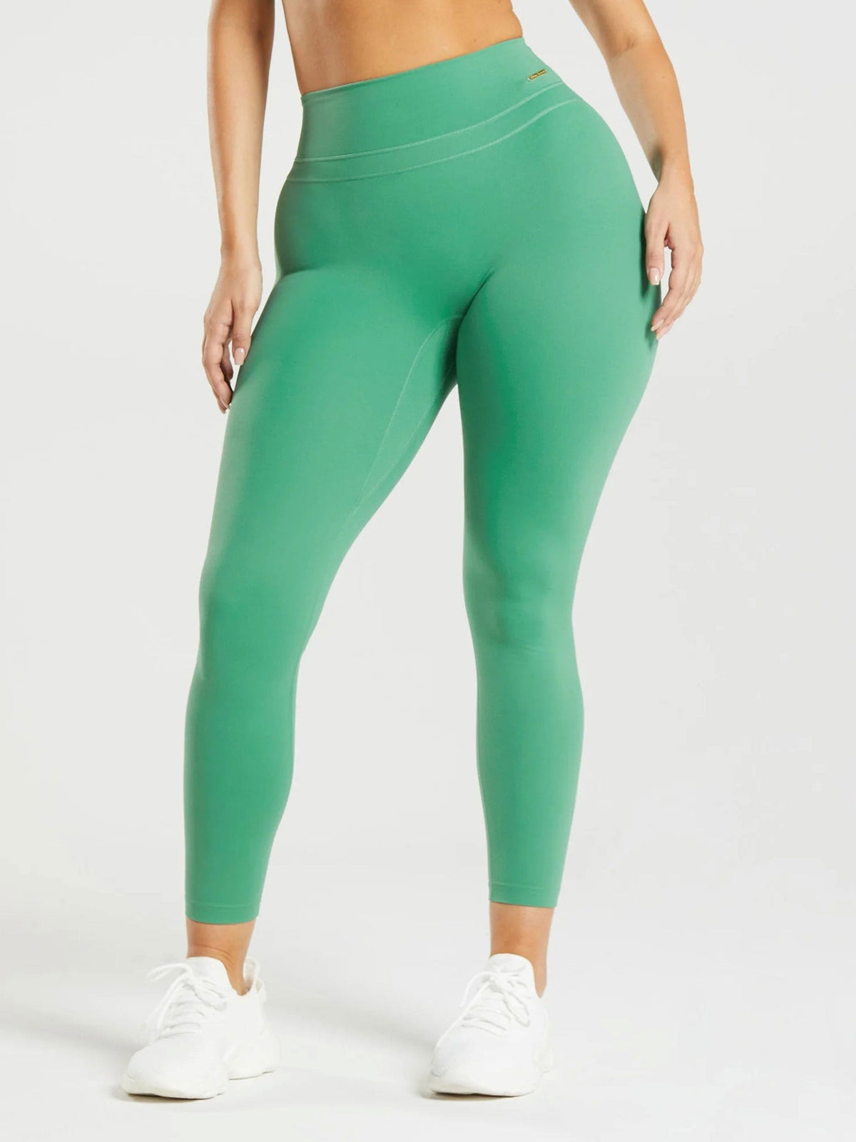 Image for Women's Plain Leggings,Green
