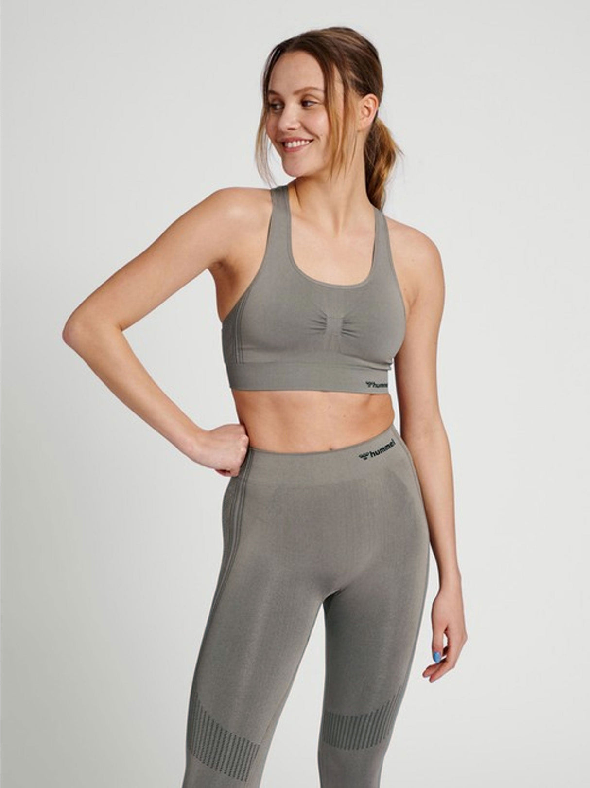 Image for Women's Seamless Sports Top,Grey