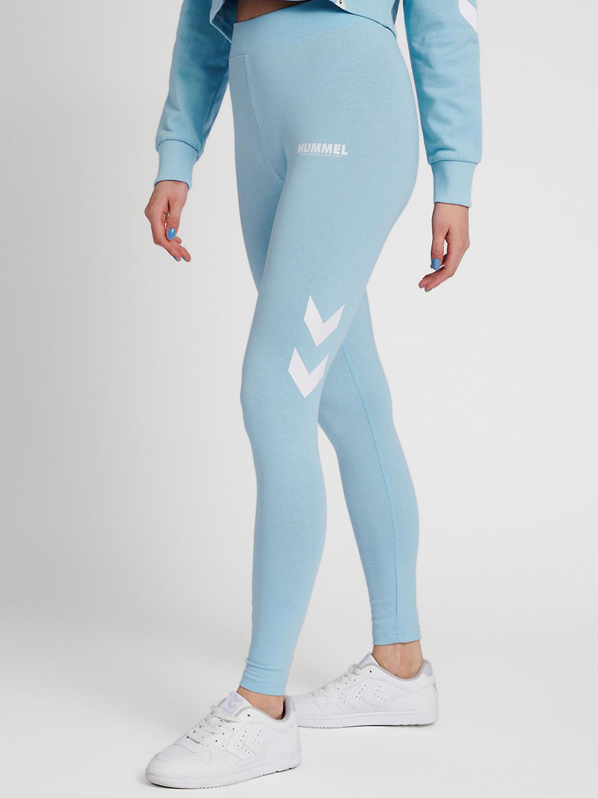 Image for Women's Printed Leggings,Blue