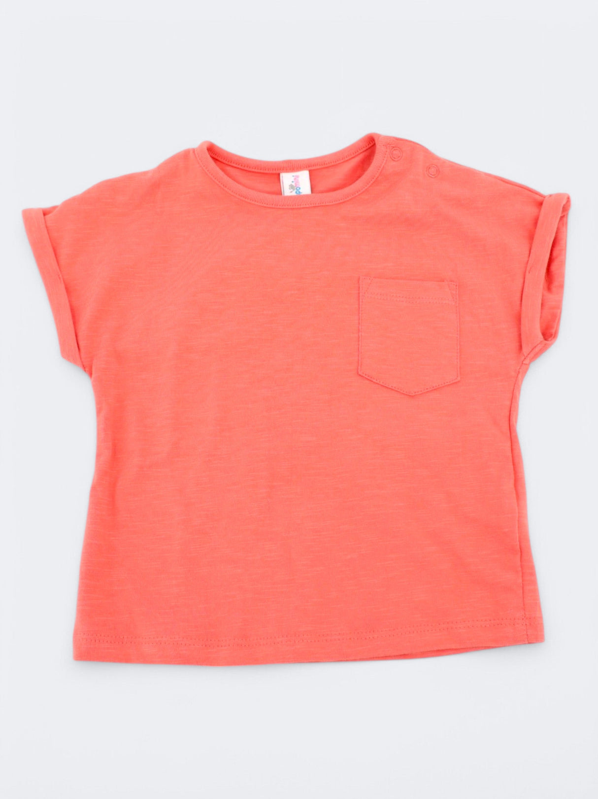 Image for Kids Girl's Side Pocket Top,Peach
