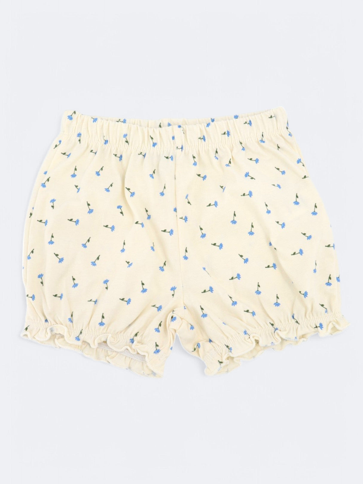 Image for Kids Girl's Printed Shorts,Light Beige