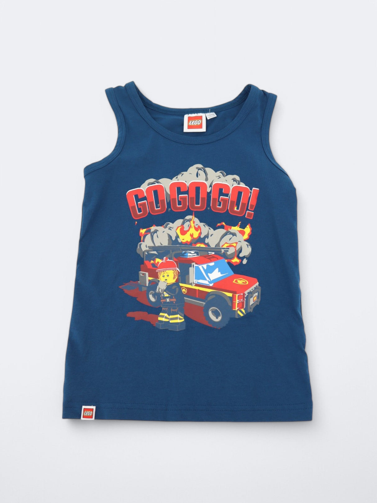 Image for Kids Boy's Graphic Printed Tank Top,Blue