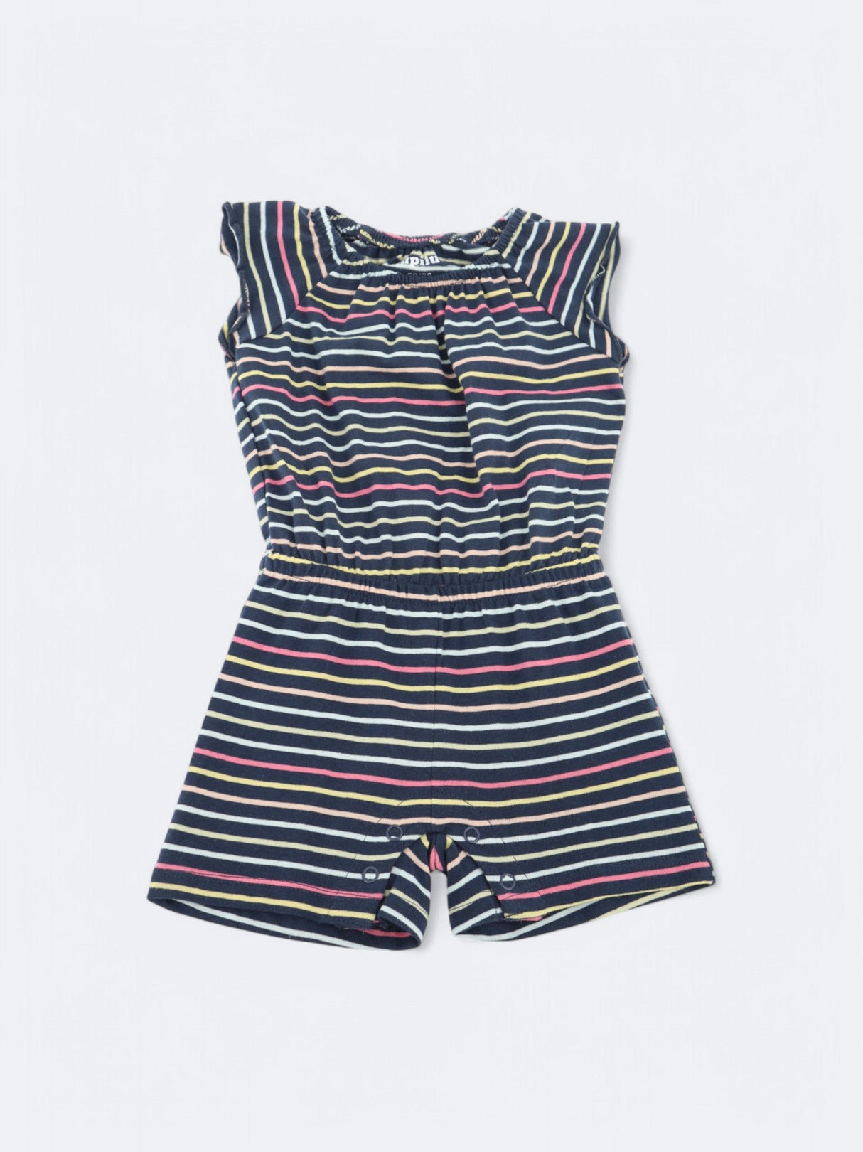 Image for Kids Girl's Striped Jumpsuit,Multi