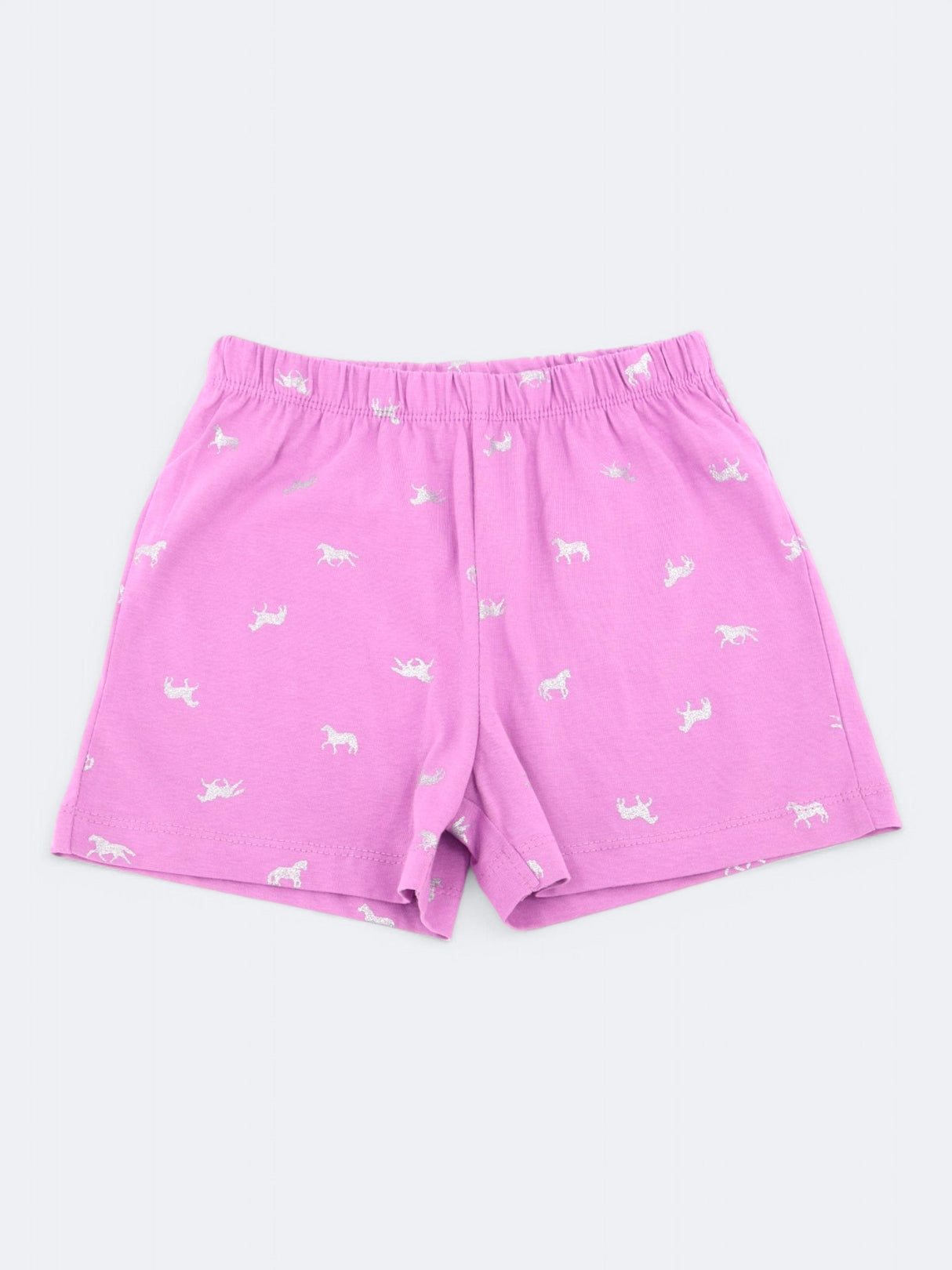 Image for Kids Girl's Printed Shorts,Purple