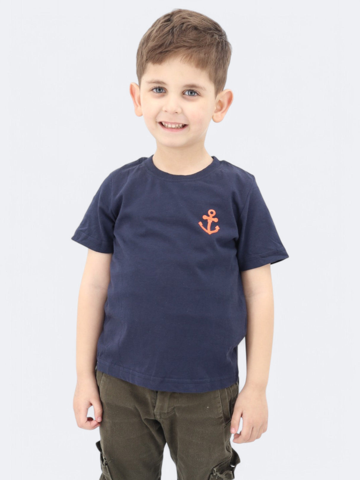 Image for Kids Boy's Printed T-Shirt,Navy
