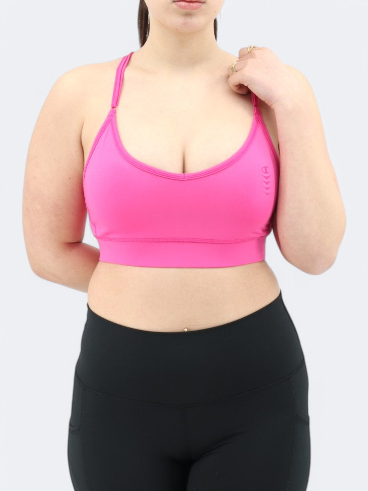 Image for Women's Sports Cropped Top,Pink